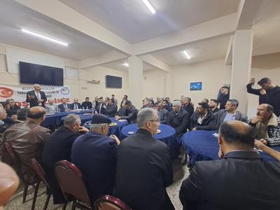 Yeniden Refah Bilecik Pazaryerililer Derneğinde seçim çalışması yaptı