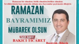 Fatih Bakıcı Ramazan Bayramı nedeniyle kutlama mesajı yayınladı.