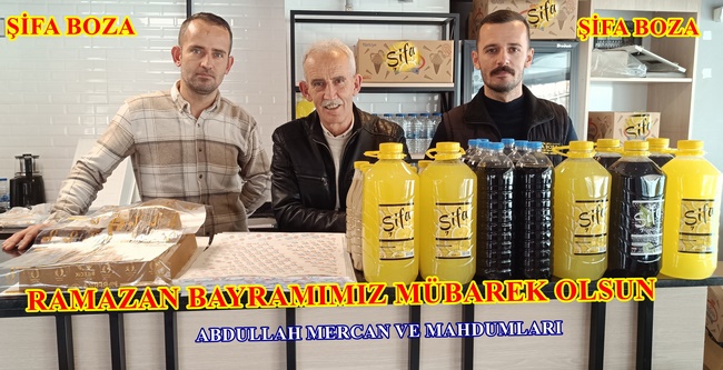 ŞİFA BOZA ABDULLAH MERCAN’IN RAMAZAN BAYRAM MESAJI