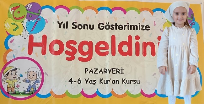 Pazaryeri Müftülüğü 4-6 Yaş Kuran Kursu Yıl Sonu Etkinliği