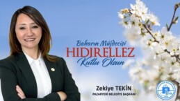 BAŞKAN TEKİN’DEN HIDIRELLEZ KUTLAMASI