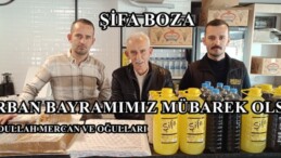ŞİFA BOZA ABDULLAH MERCAN’IN KURBAN BAYRAM MESAJI