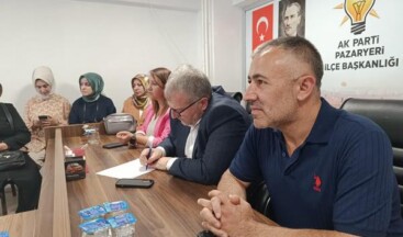 Bilecik Milletvekili Eldemir Pazaryeri’nde Ziyaretlerde bulundu