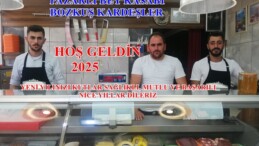 Pazarlı Bey Kasabı Bozkuş Kardeşlerin Yeni Yıl Mesajı