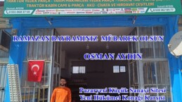 Pazaryeri Aydınoğlu Tarım’dan Ramazan Bayramı Mesajı