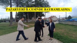 Pazaryerinde protokol Bayramlaşması