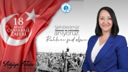 Pazaryeri Belediye Başkanı Zekiye Tekin, 18 Mart Çanakkale Zaferi Mesajı.