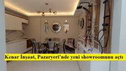 Kenar İnşaat, Pazaryeri’nde yeni showroomunu açtı