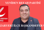 Yeniden Refah Partisi’nden “İttifak” İddialarına Net Yanıt “Pazaryeri’nin Yanındayız, Siyasetin Değil”