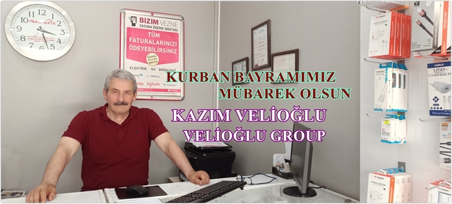 Velioğlu İletişim Kazım Velioğlu’nun Kurban Bayram Mesajı
