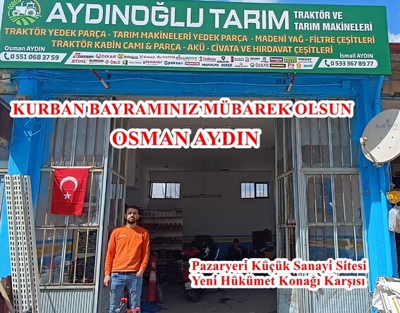 Aydınoğlu Tarım’ın Kurban Bayram Mesajı