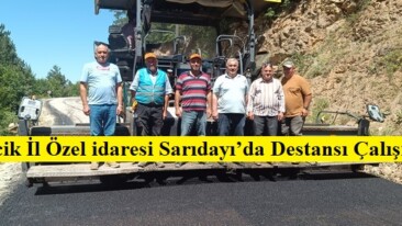 Bilecik İl Özel idaresi Sarıdayı’da Destansı Çalışma!