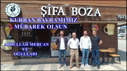 Asırlık Lezzetin Temsilcisi Şifa Boza’dan Kurban Bayramı Mesajı