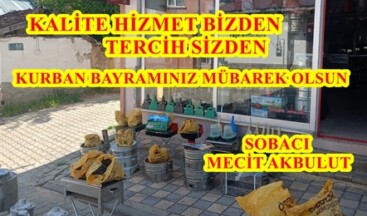 Sobacı Mecit Akbulut’tan Kurban Bayramı Mesajı “Dedemden Kalan Mirası Yaşatmaya Kararlıyım”