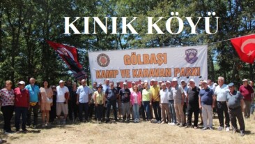 Pazaryeri Kınık Köyünde  Gölbaşı Kamp Karavan Tutkunları Bir Araya Geldi