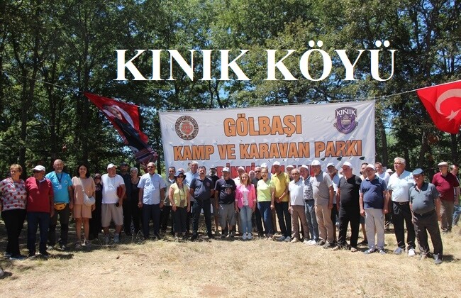 Pazaryeri Kınık Köyünde  Gölbaşı Kamp Karavan Tutkunları Bir Araya Geldi