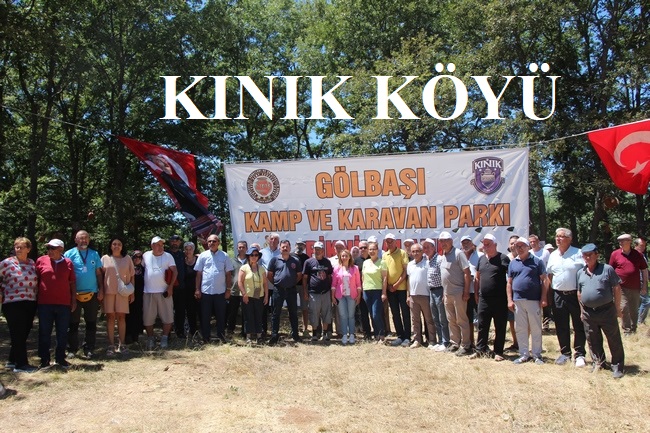 Pazaryeri Kınık Köyünde Gölbaşı Kamp Karavan Tutkunları Bir Araya Geldi
