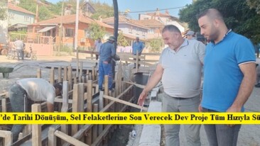 Karaköy’de Tarihi Dönüşüm, Sel Felaketlerine Son Verecek Dev Proje Tüm Hızıyla Sürüyor!