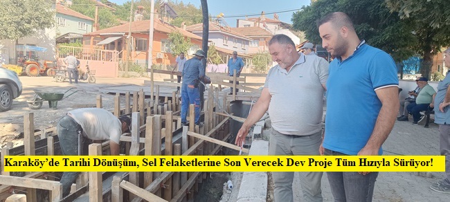 Karaköy’de Tarihi Dönüşüm, Sel Felaketlerine Son Verecek Dev Proje Tüm Hızıyla Sürüyor!