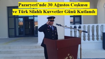 Pazaryeri’nde 30 Ağustos Coşkusu