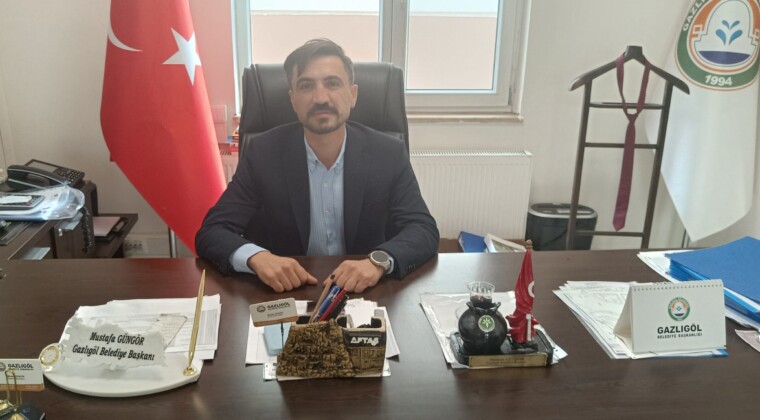 Genç Başkan Gazlıgöl Beldesinin Çehresini Değiştiriyor