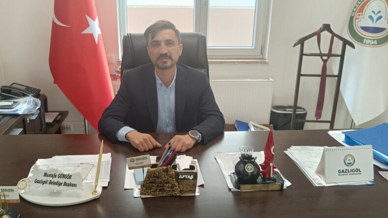 Genç Başkan Gazlıgöl Beldesinin Çehresini Değiştiriyor