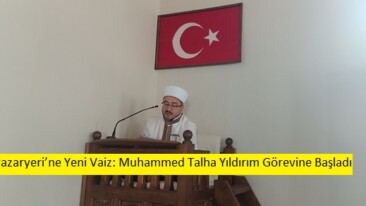 Pazaryeri’ne Yeni Vaiz: Muhammed Talha Yıldırım Görevine Başladı