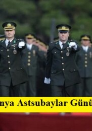 17 Ekim Dünya Astsubaylar Günü Kutlu Olsun