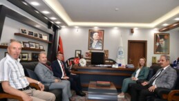 İl Milli Eğitim Müdürü Şimşek’ten Başkan Tekin’e Nezaket Ziyareti