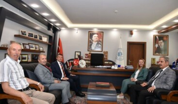 İl Milli Eğitim Müdürü Şimşek’ten Başkan Tekin’e Nezaket Ziyareti