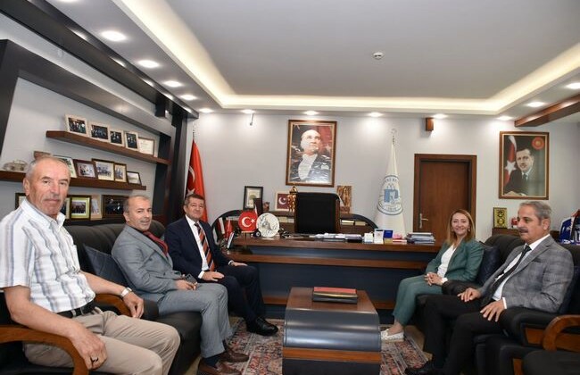 İl Milli Eğitim Müdürü Şimşek’ten Başkan Tekin’e Nezaket Ziyareti