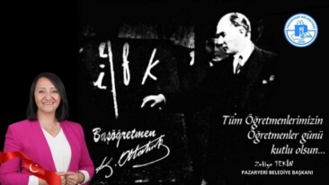 Pazaryeri Belediye Başkanı Zekiye Tekin’den 24 Kasım Öğretmenler Günü Mesajı