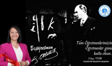 Pazaryeri Belediye Başkanı Zekiye Tekin’den 24 Kasım Öğretmenler Günü Mesajı