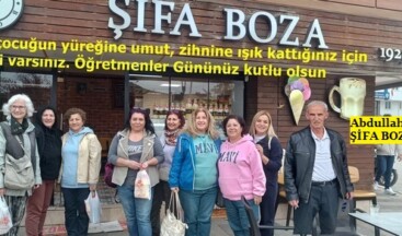 ŞİFA BOZA’DAN  24 KASIM ÖĞRETMENLER GÜNÜ MESAJI