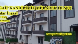 Ustalar İnşaat Kadir Usta’nın Regaip Gecesi Mesajı