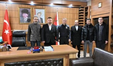 Bilecik Pazarcıklılar Derneğinden Emniyet Müdürlerine Ziyaret