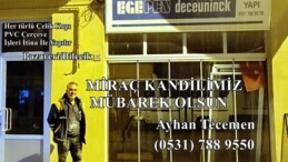 Camcı Ayhan Tecemen’ın Miraç Gecesi Mesajı