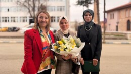 Bilecik Valisi’nin Eşinden Başkan Tekin’e Geçmiş Olsun Ziyareti