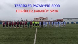 Pazaryeri Futbol Takımlarından Gol yağmuru
