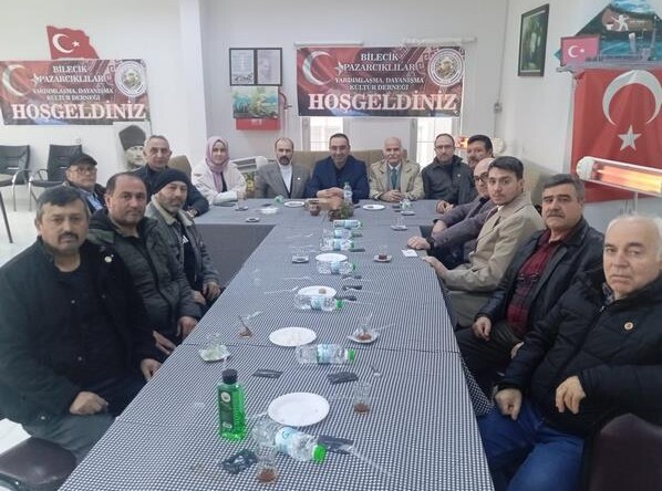 MHP Bilecik İl Başkanı İbrahim Bağ’dan Pazaryerililer Derneğine Anlamlı Ziyaret