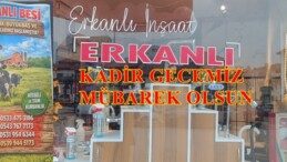 Erkanlı İnşaat ve Besicilik’in Kadir Gecesi Mesajı