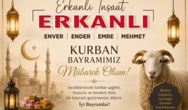 Erkanlı İnşaat’ın Kurban Bayram Mesajı