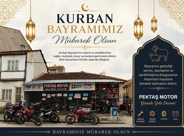 Pektaş Motor’un Kurban Bayram Mesajı