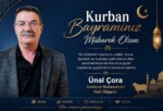 Muhasebeci Mali Müşavir Ünal Çora’nın Kurban Bayram Mesajı