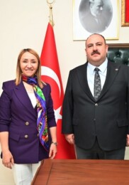 Başkan Tekin’den İnönü Belediye Başkanı Serhat Hamamcı’ya ziyaret