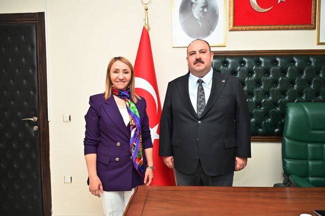 Başkan Tekin’den İnönü Belediye Başkanı Serhat Hamamcı’ya ziyaret