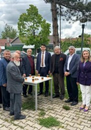 PAZARYERİ’NDE PROTOKOL BAYRAMLAŞMASI GERÇEKLEŞTİRİLDİ