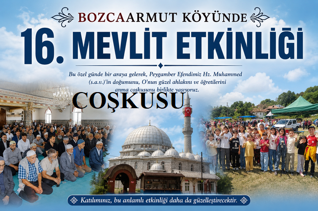 Bozcaarmut Köyü’nde 16. Hayır Günü Coşkusu: 3 Bin Kişi Tek Yürek Oldu