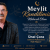 Serbest Muhasebeci Mali Müşavir Ünal Çora’nın Mevlit Kandili Mesajı
