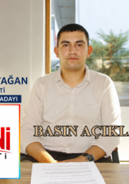 Emirhan Yağan, Yeni Parti Pazaryeri İlçe Başkanlığına adaylığını açıkladı